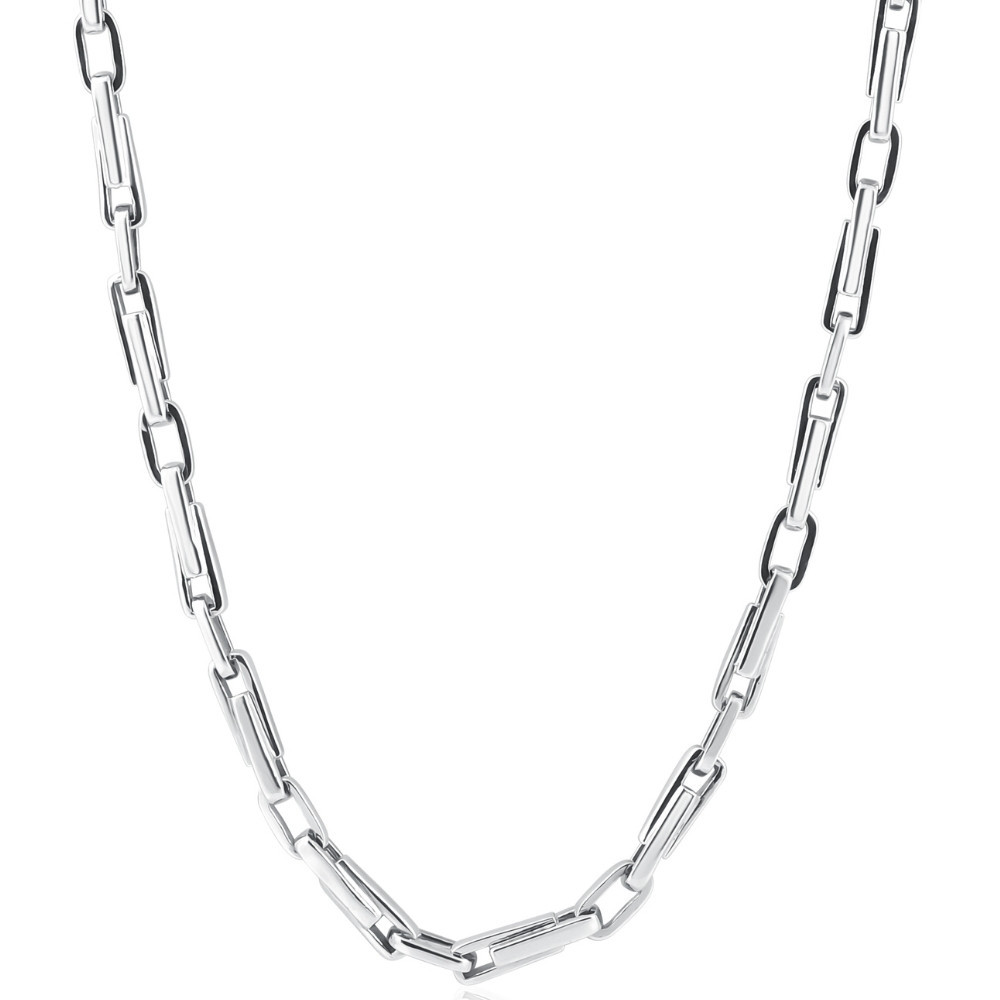 14k 4.5mm Link Chain Necklace 22"