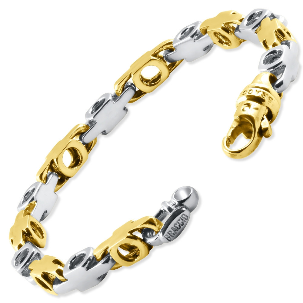 Men's Designer Mariner Link 14k Gold (43gram) or Platinum (69gram