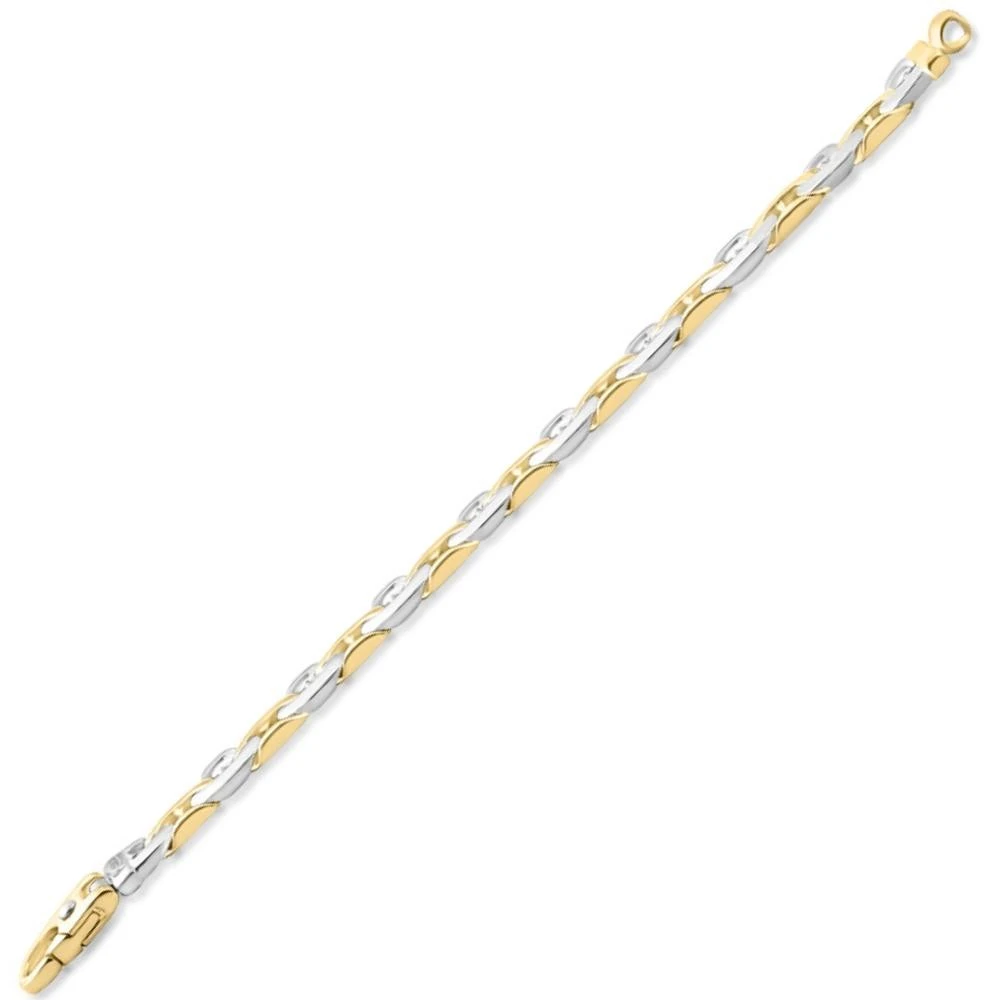 Men's Marine 14k Gold (75gram) or Platinum (121gram) 12mm Link Bracelet 8.5"