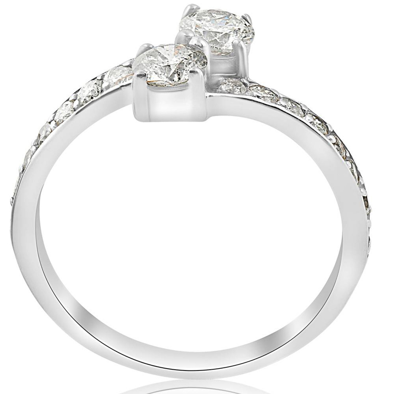 two stone engagement ring