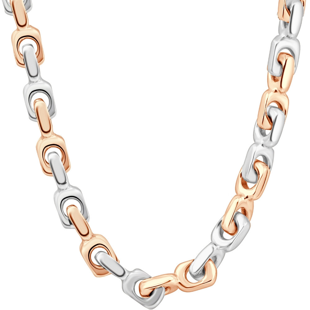 Men's 14k Gold (183gram) or Platinum (344gram) 8mm Link Chain