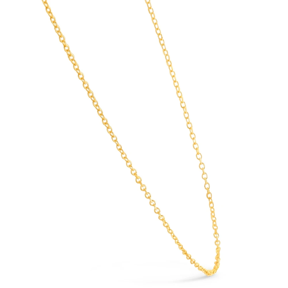 14k Yellow Gold 18" Chain With Lobster Clasp 1.6 grams