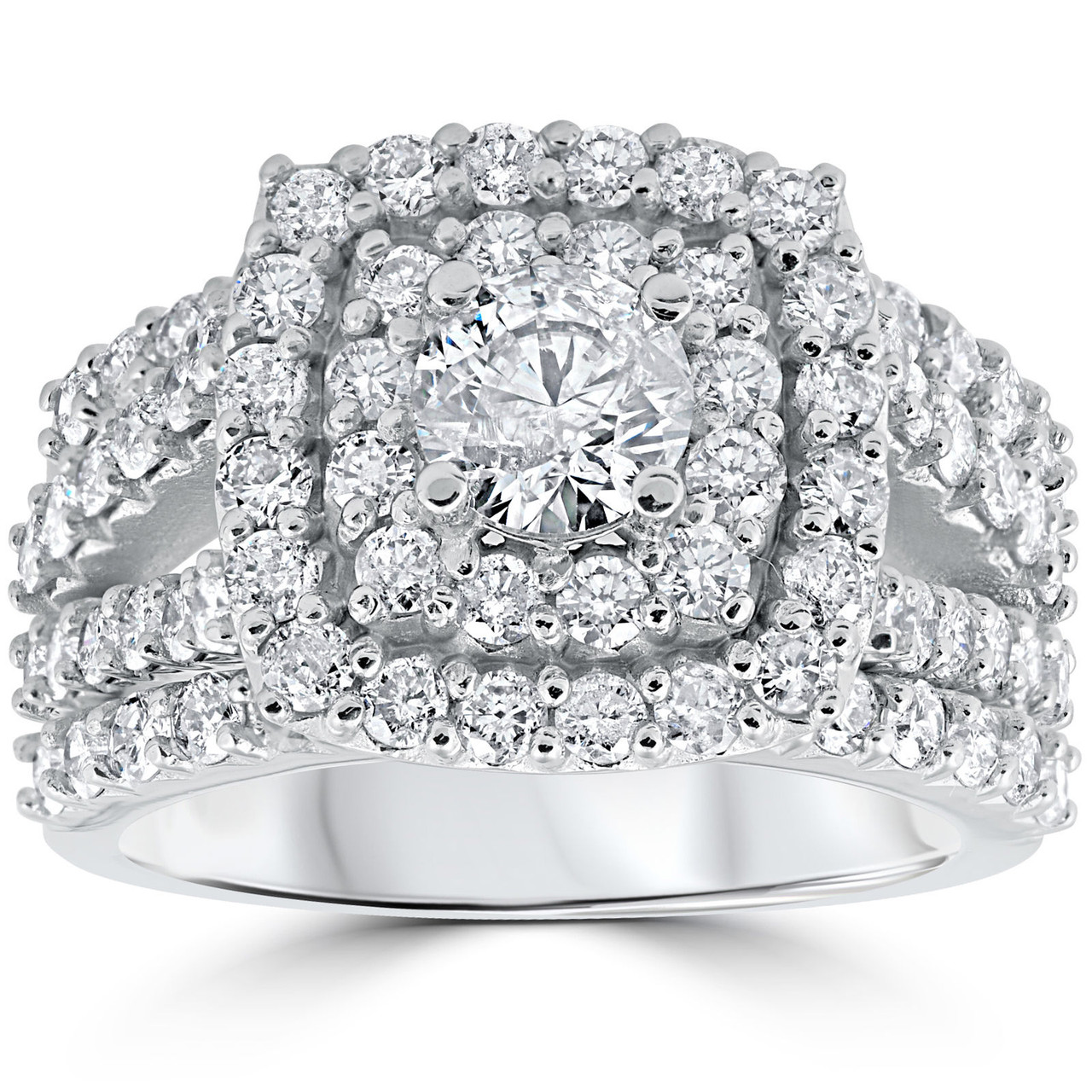 3/8 ct. tw. Diamond Engagement Ring Set in 10K White Gold