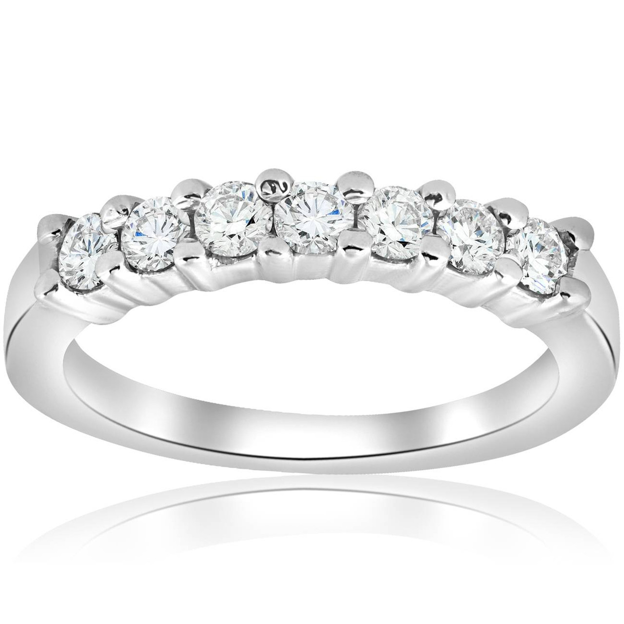 1/2ct Diamond Wedding Ring 14K White Gold (H-I, I1) 1/2ct Diamond Wedding Ring 14K White Gold (H-I, I1)