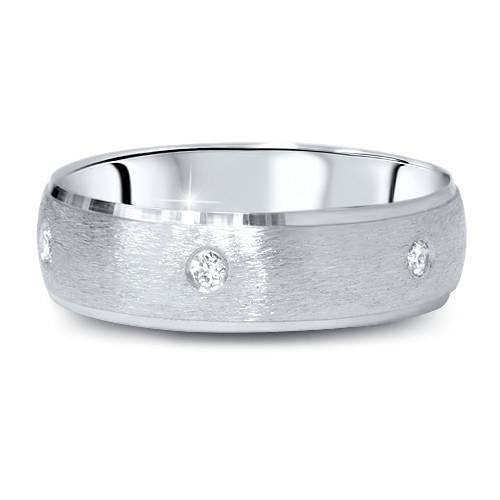 Mens 950 Platinum Comfort Fit Wedding Ring Band New (G-H, SI)