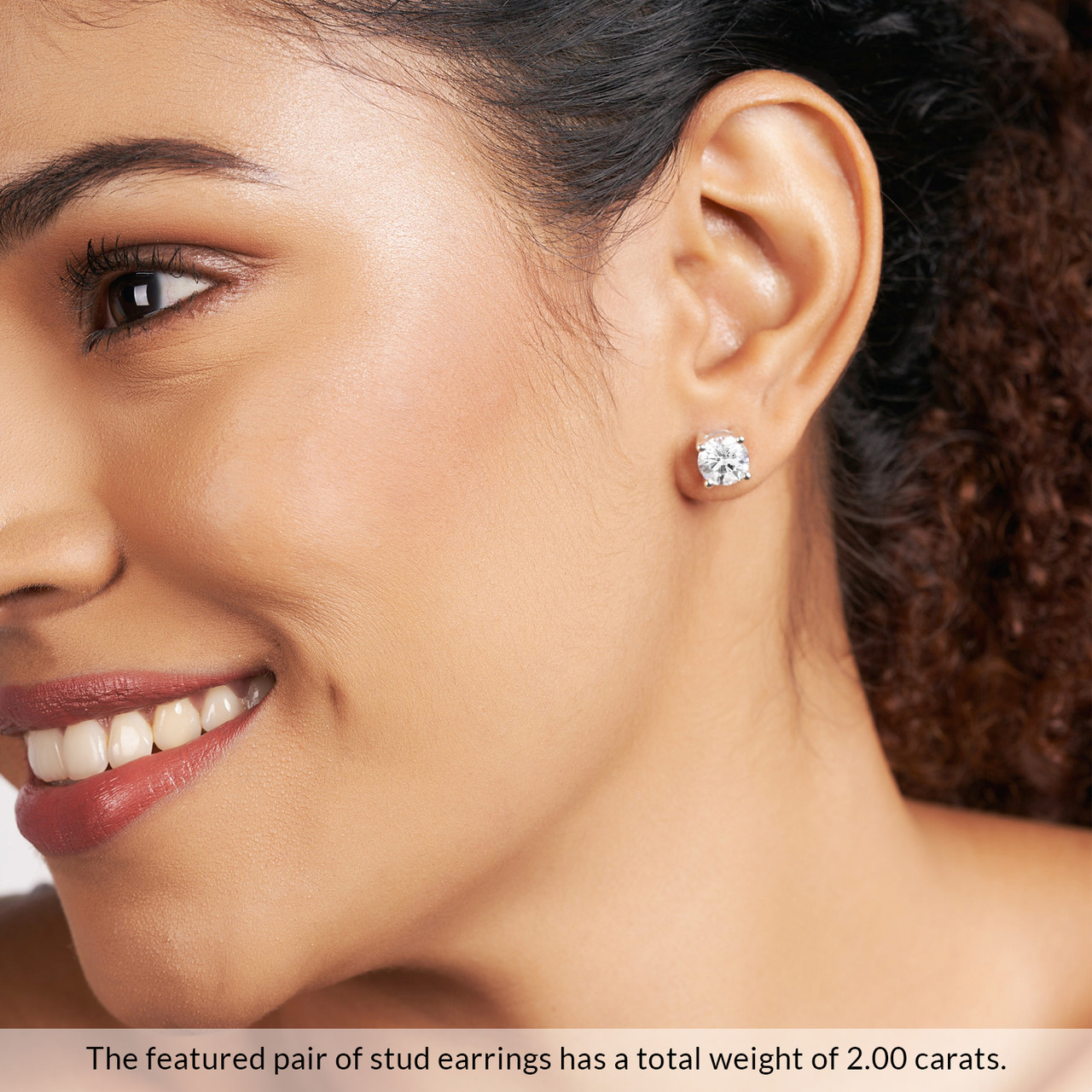 1/2 - 2 Ct TDW Diamond Screw Back Studs in 14k Gold Women's Earrings Lab Grown (G-H, VS2-SI1) 1/2 - 2 Ct TDW Diamond Screw Back Studs in 14k Gold Women's Earrings Lab Grown (G-H, VS2-SI1)