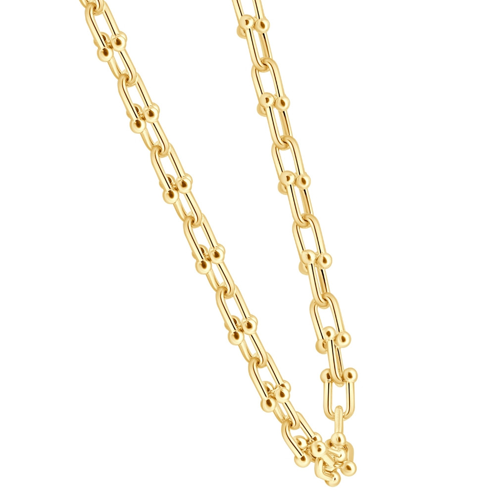 14k Yellow Gold Women's 24" Chain Necklace 26 Grams 7.5mm Thick