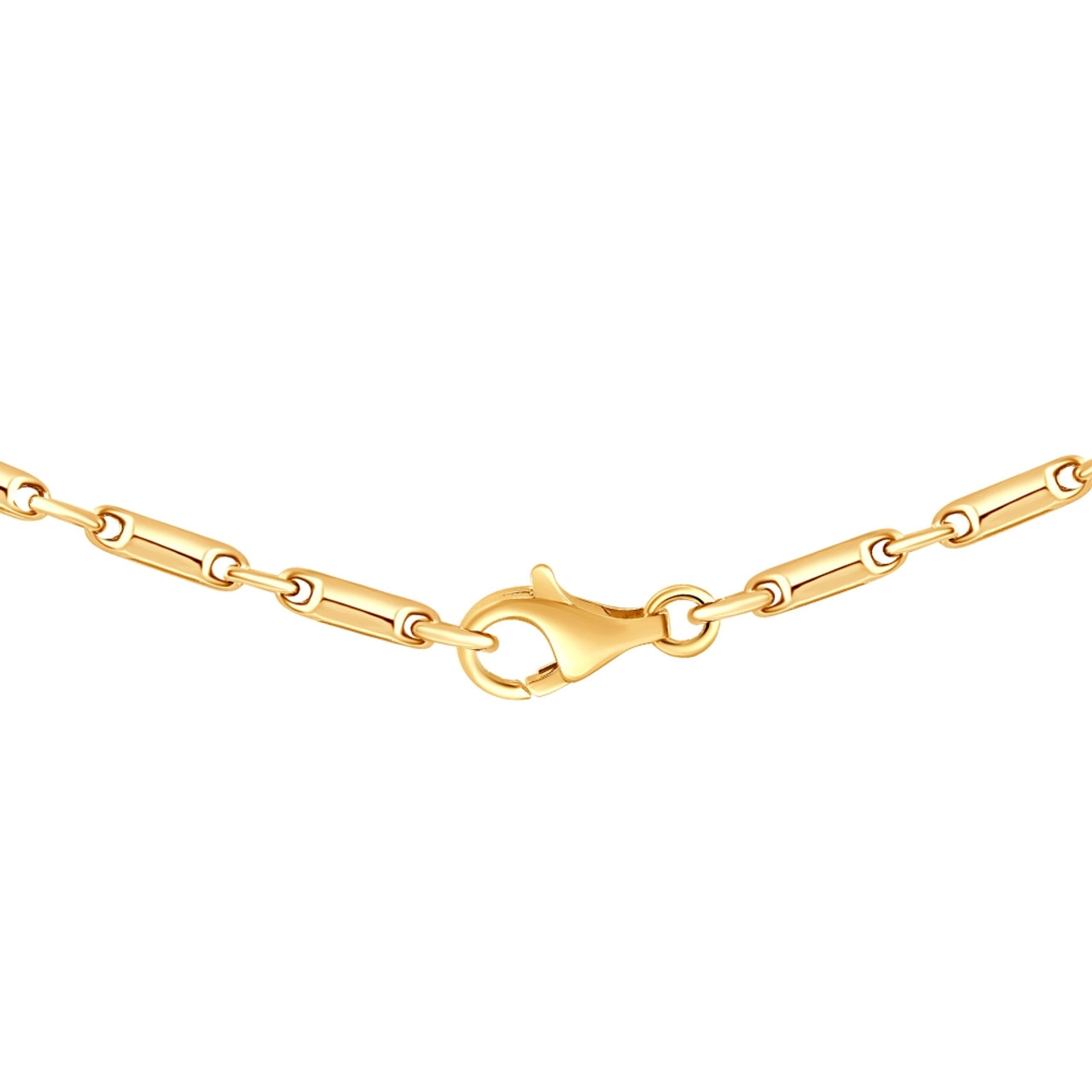 14k Yellow Gold Women's 24" Chain Necklace 10 Grams 2.5mm Thick