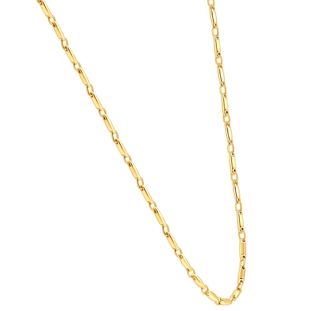 14k Yellow Gold Women's 24" Chain Necklace 8.50 Grams 2.5mm Thick