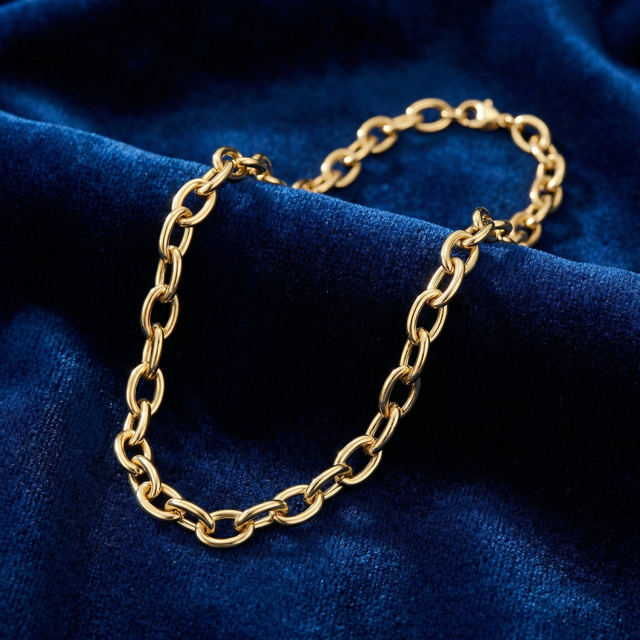 14k Yellow Gold Women's 24" Chain Necklace 32.1 Grams 9.5mm Thick