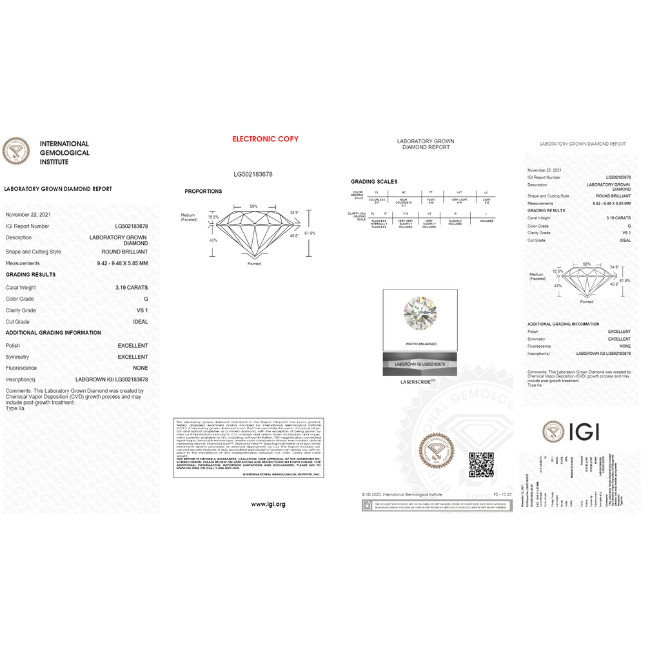 Certified 7Ct Diamond Engagement Eternity Wedding Ring Lab Grown White Gold (G-H, VS2-SI1)