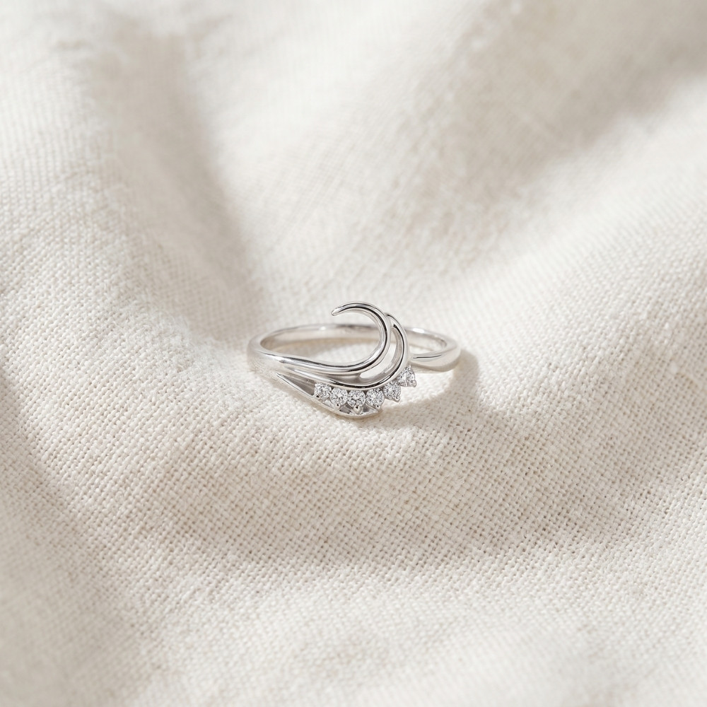 1/4ct Diamond Ring Enhancer 14K White Gold (G-H, I1)