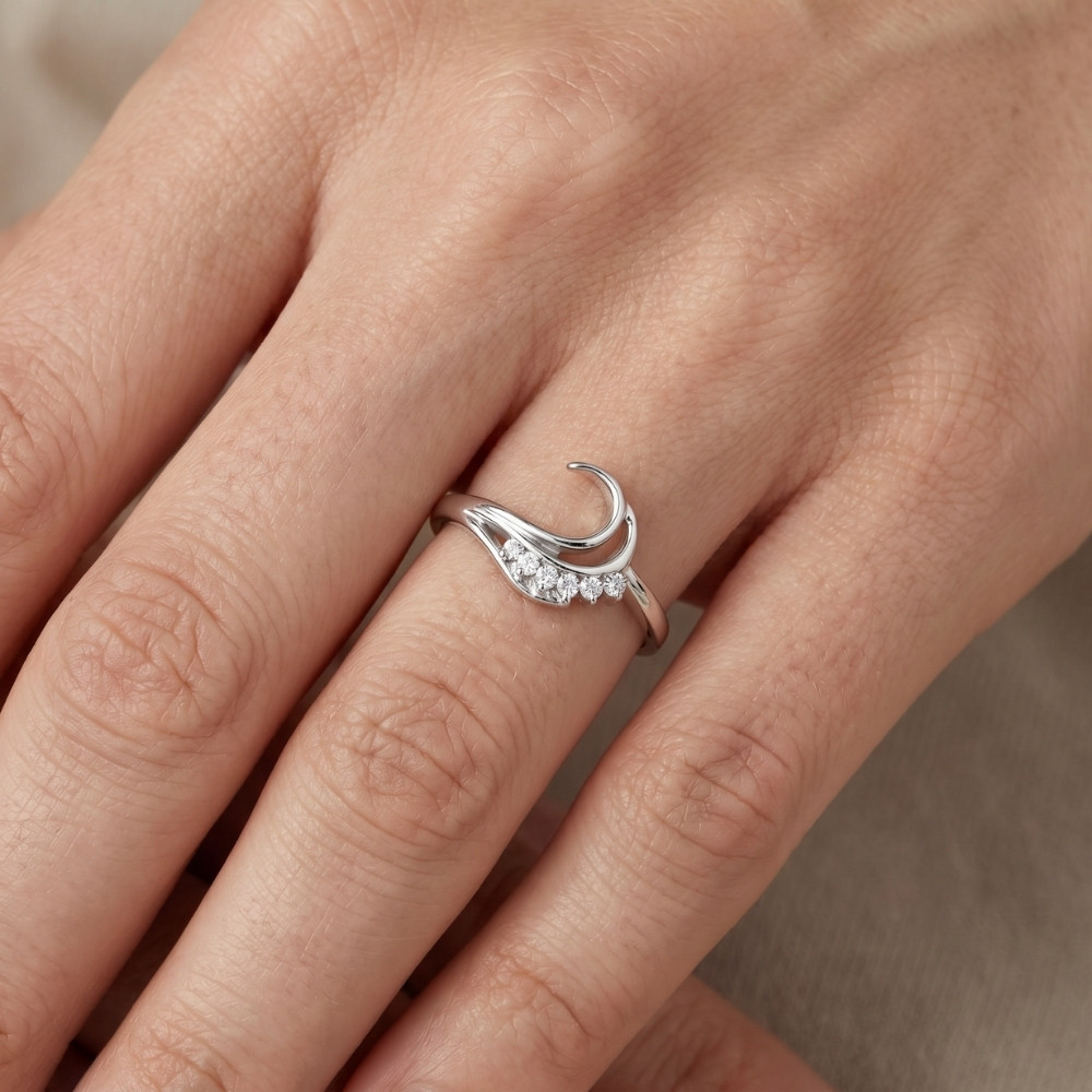 1/4ct Diamond Ring Enhancer 14K White Gold (G-H, I1)