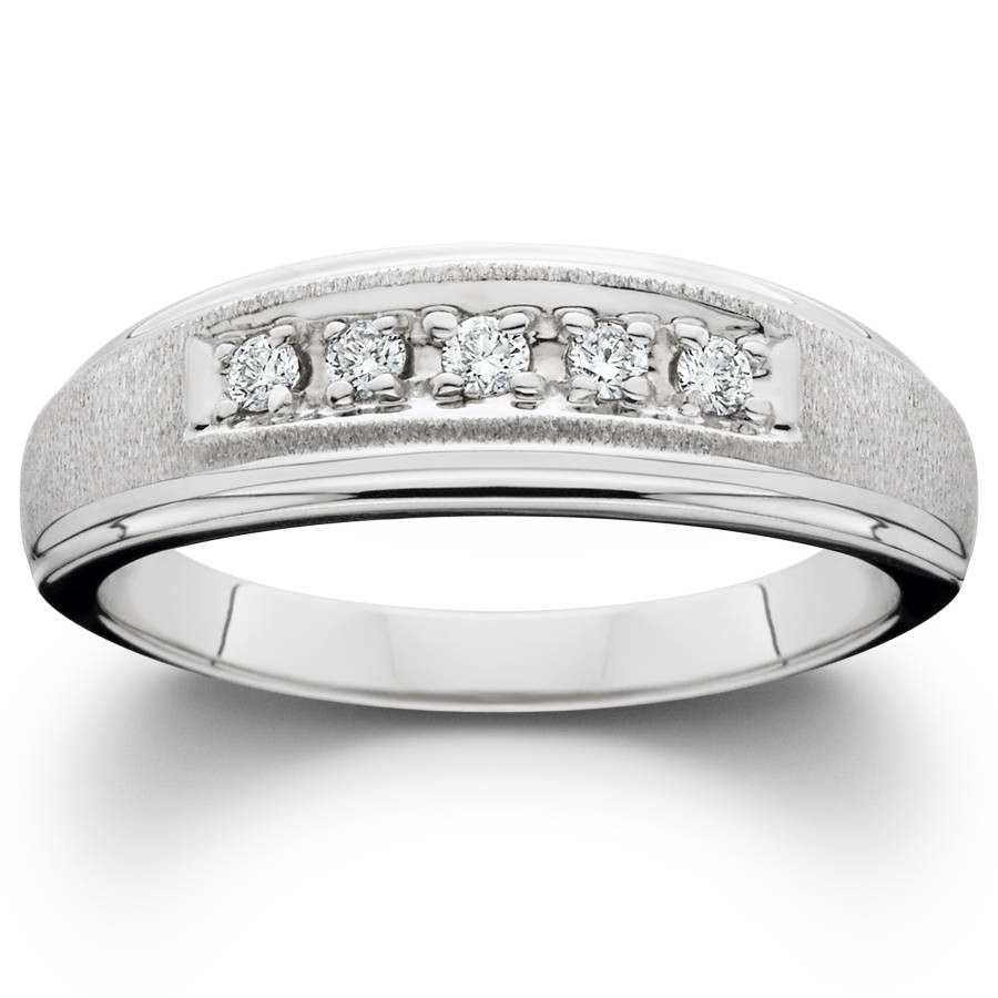 1/6ct Diamond Ring 14K White Gold (H-I, I2-I3)
