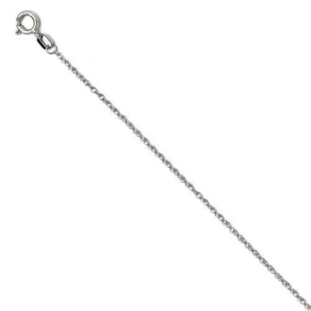1/2ct Diamond 14K White Gold Cross Pendant Necklace (G-H, I1)
