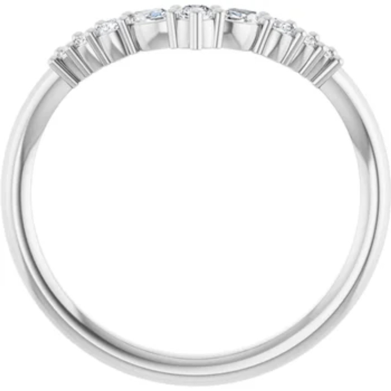 1/4Ct Marquise Cut Wedding Ring Anniversary Band 14k Gold Lab Grown (G-H, VS2-SI1) 1/4Ct Marquise Cut Wedding Ring Anniversary Band 14k Gold Lab Grown (G-H, VS2-SI1)