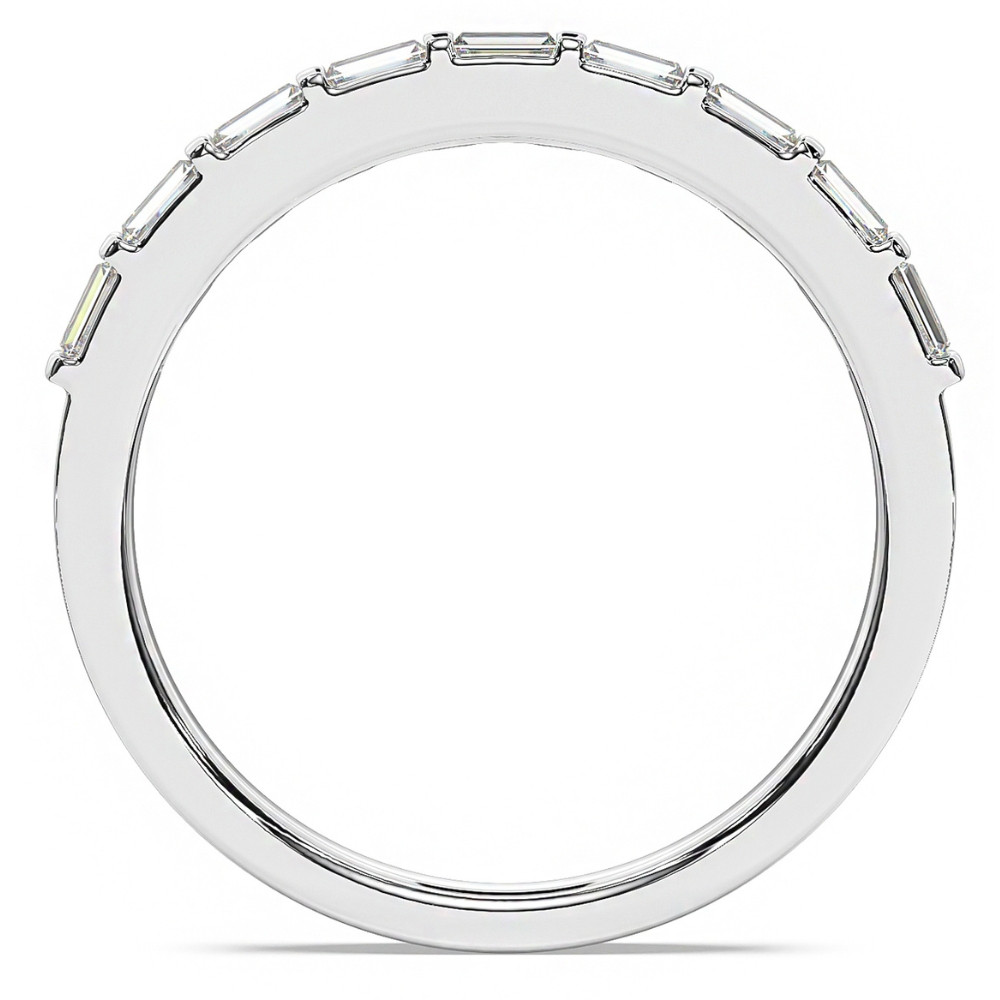 1/3Ct Baguette Cut Wedding Ring Anniversary Band 14k Gold Lab Grown (G-H, VS2-SI1)