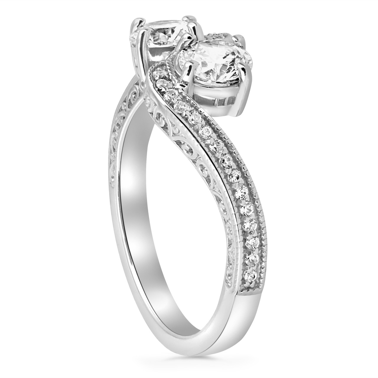 engagement wedding rings -2 in 1 – Best Brilliance