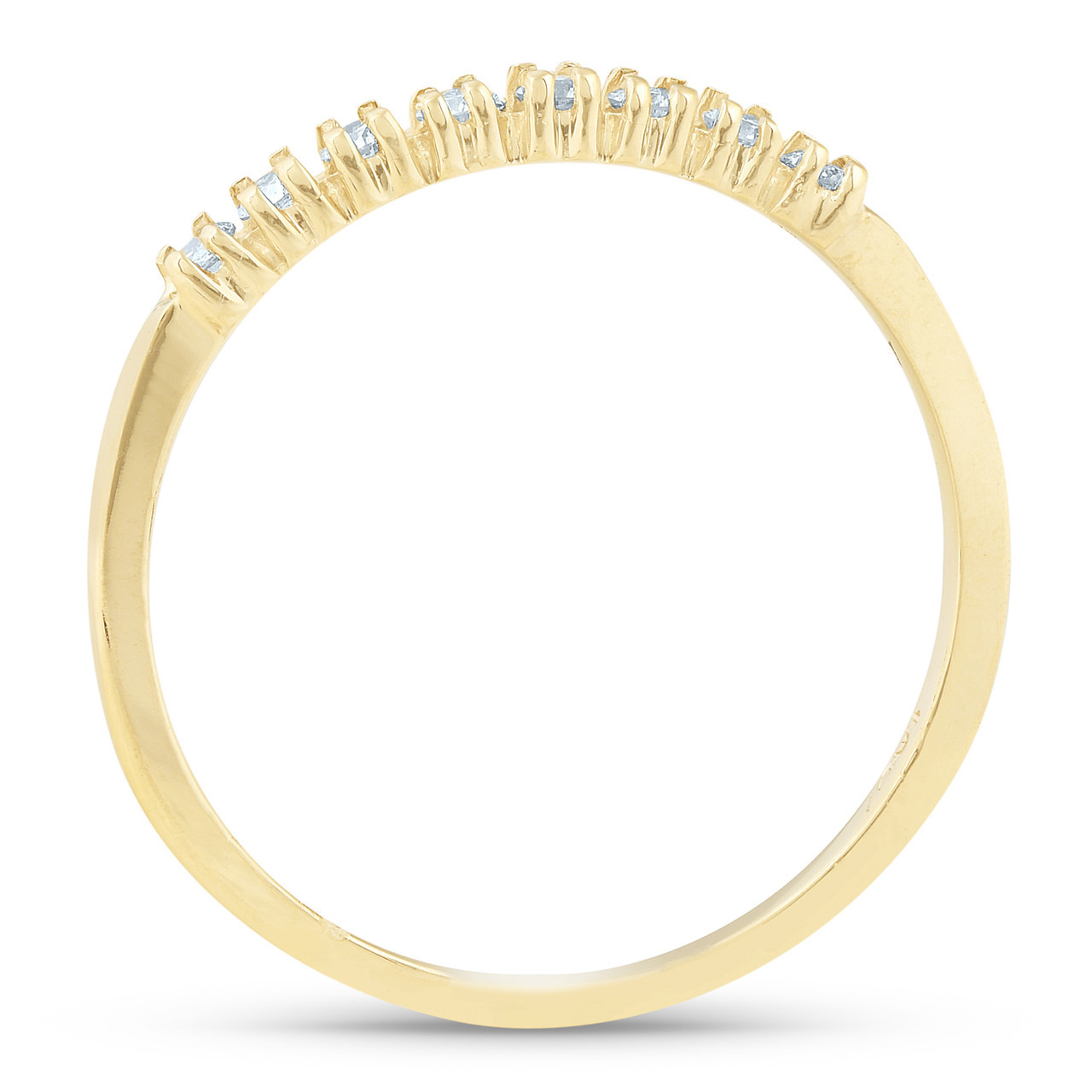 Diamond Ring 10K Yellow Gold (H-I, I2-I3)