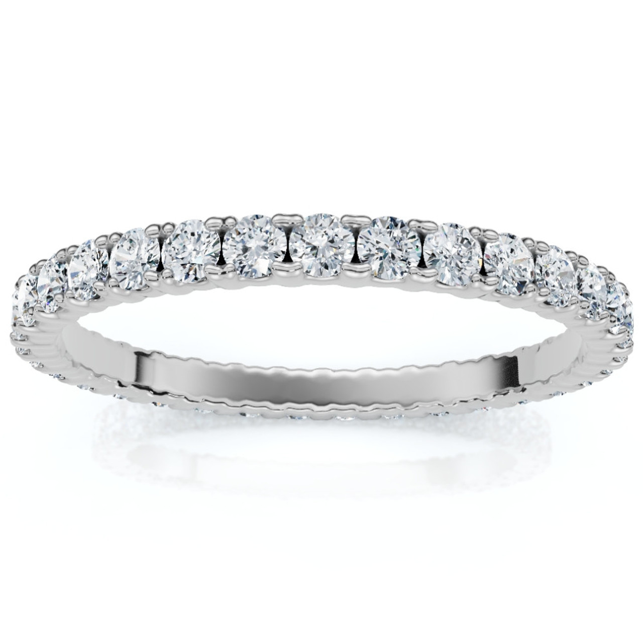 5/8Ct Diamond Eternity Wedding Ring 14k Gold or Platinum Lab Grown (F-G, VS) 5/8Ct Diamond Eternity Wedding Ring 14k Gold or Platinum Lab Grown (F-G, VS)
