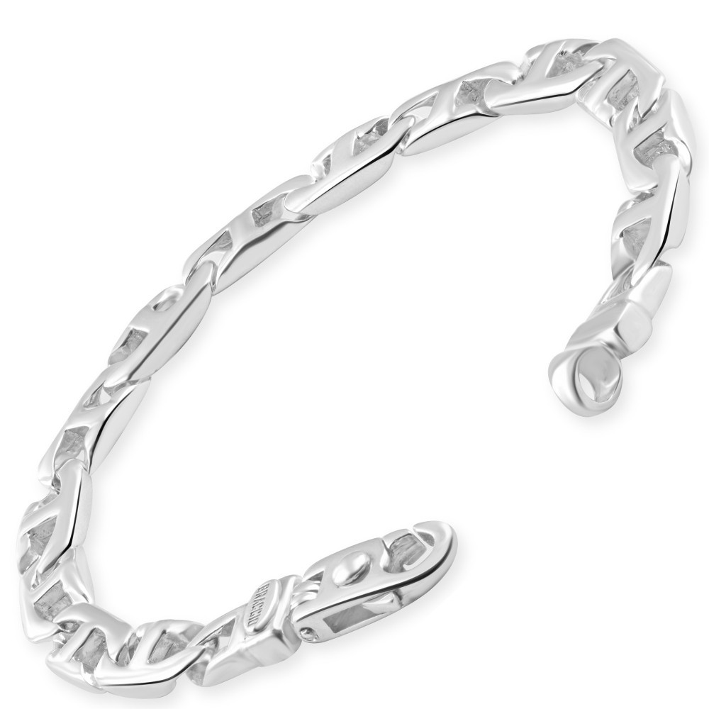 Men's Mariner 14k Gold (39gram) or Platinum (73gram) 7mm Link Bracelet 8.5"