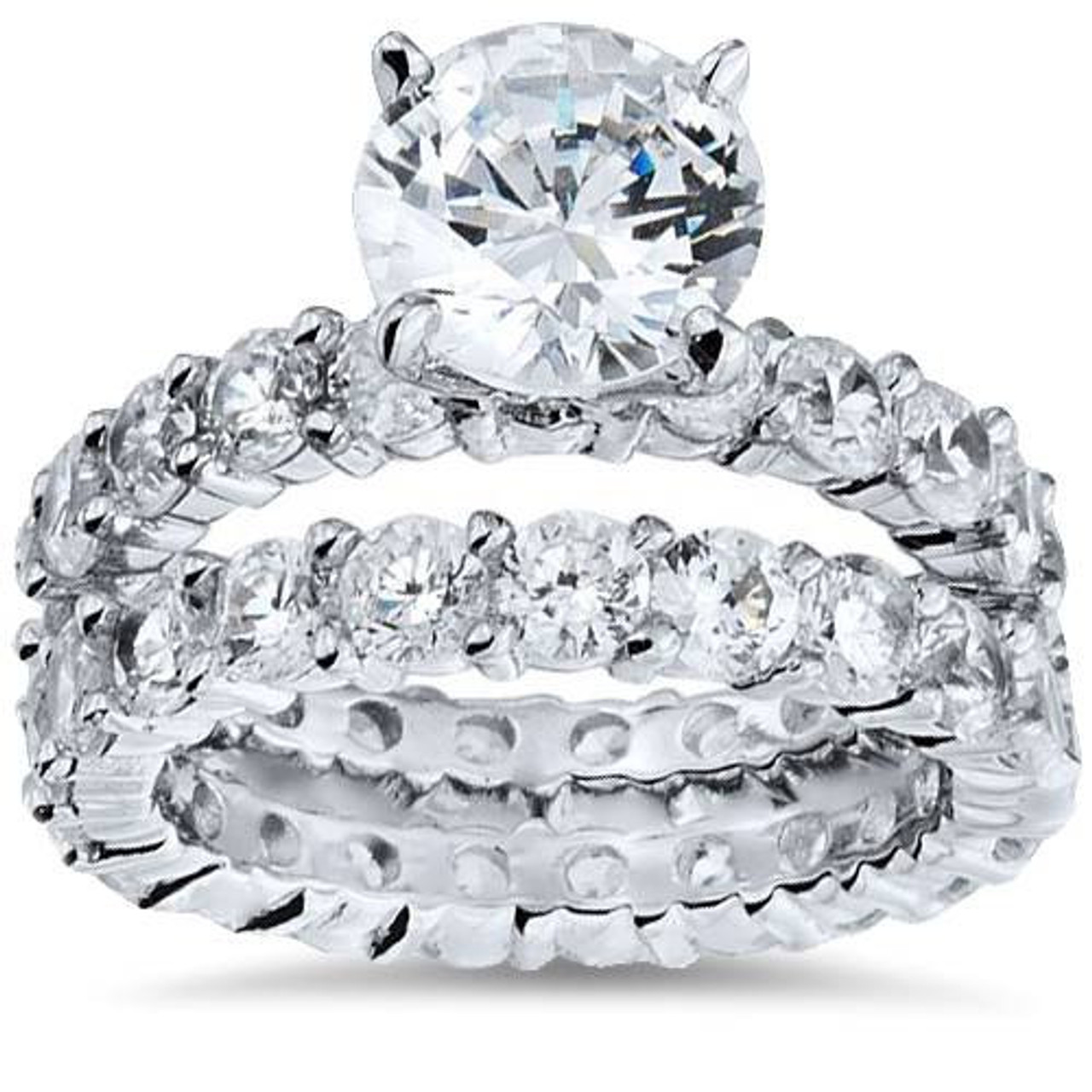 diamond wedding ring sets