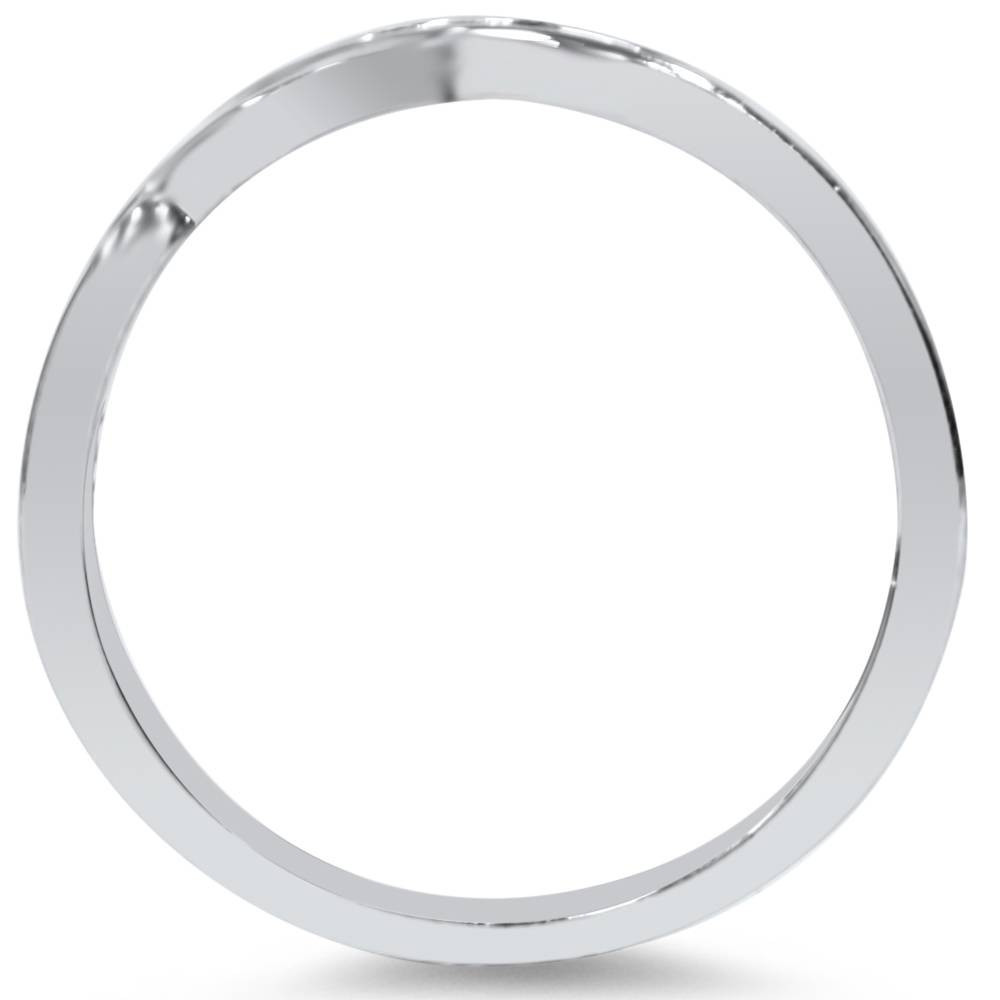 1/4ct Diamond Engagement Wedding Ring Set 10K White Gold (I-J, I2-I3)