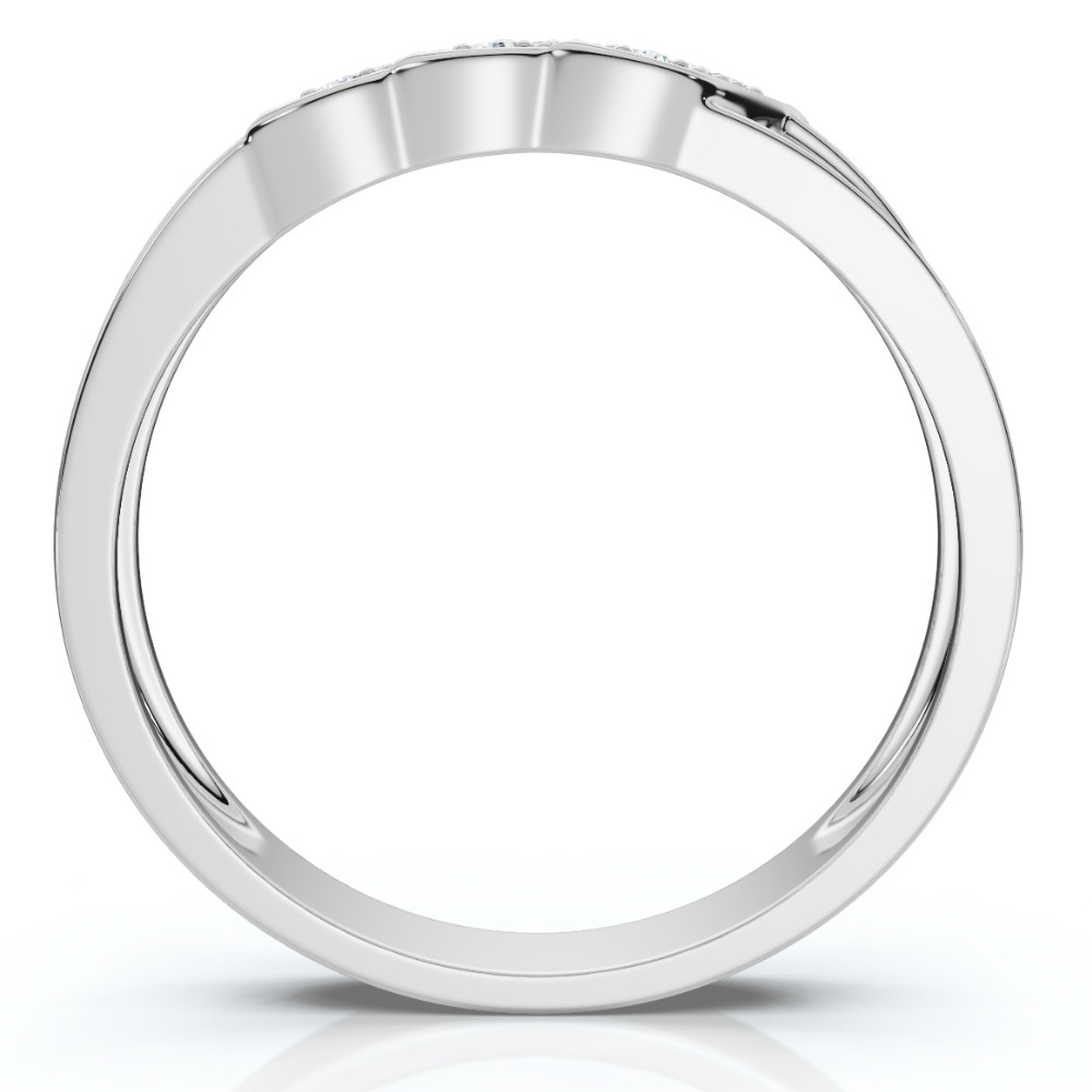 Men's Diamond Ring 14k Gold Wedding Ring 9-Stone Lab Grown (F-G, VS)