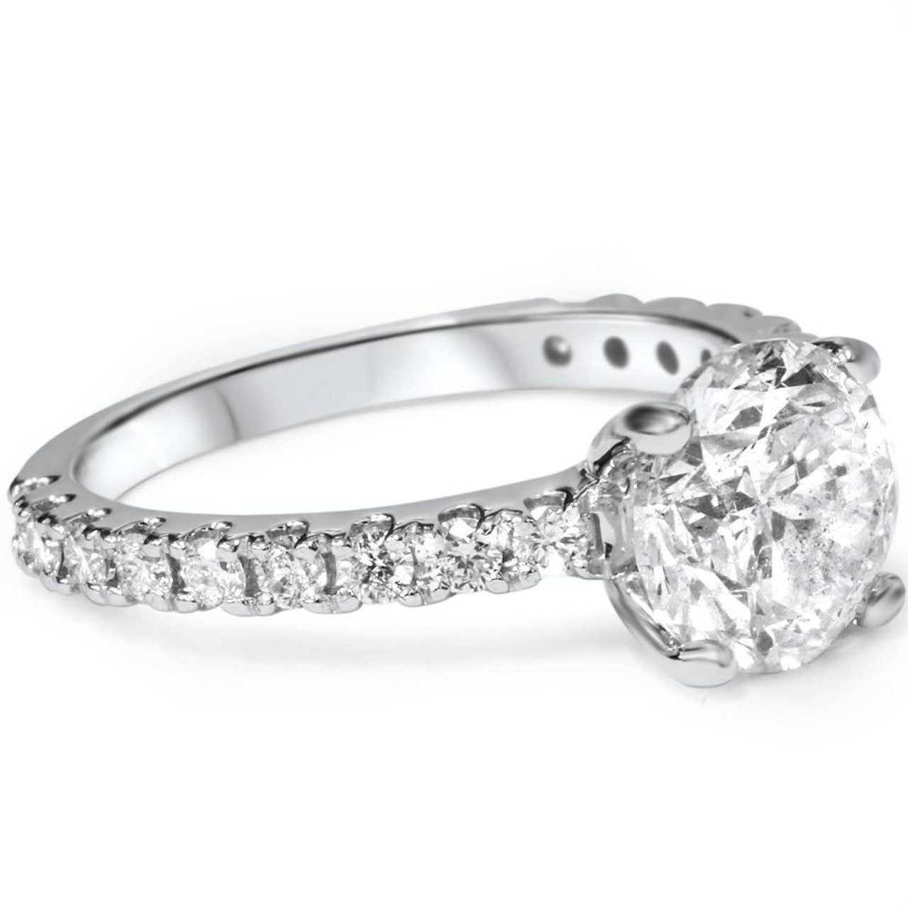 round solitaire ring