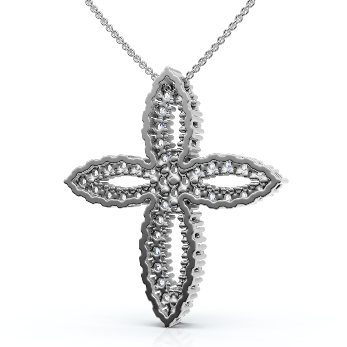 10k Gold Lab Grown 18" Necklace
