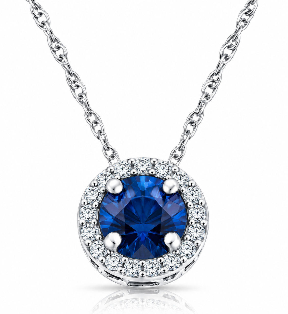 Blue Sapphire Pendant 