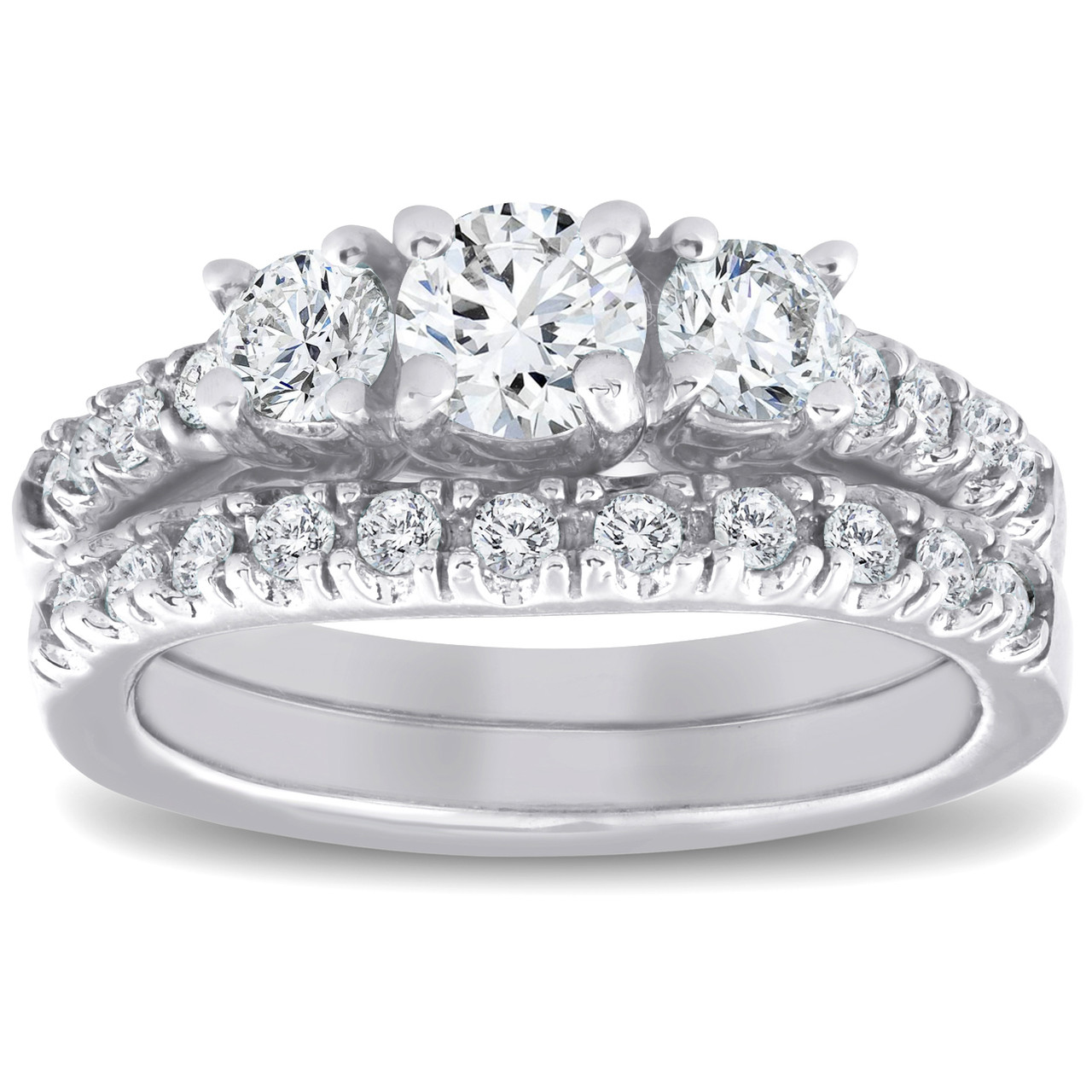 Delightful Dazzle Solitaire Illusion Diamond Ring