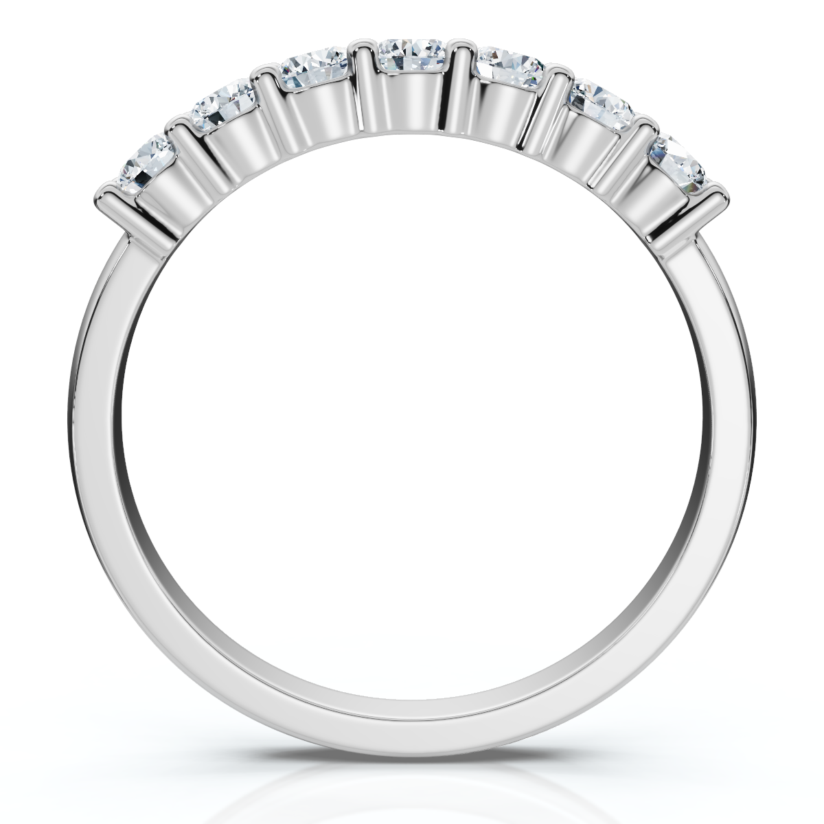 3/8Ct Diamond Wedding Stackable Womens Anniversary Ring 14k Gold or Pt Lab Grown (E-F, VS)