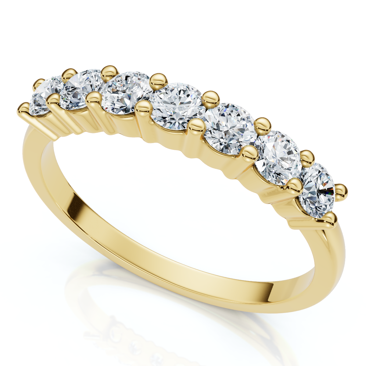 3/8Ct Diamond Wedding Stackable Womens Anniversary Ring 14k Gold or Pt Lab Grown (E-F, VS)
