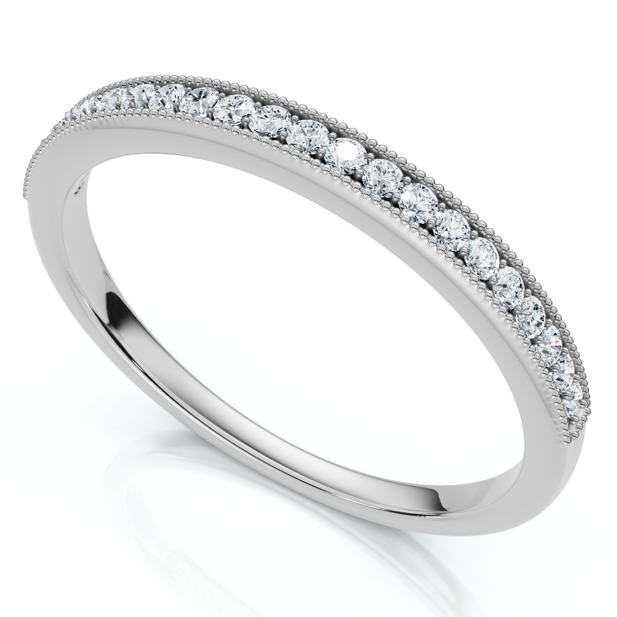 3/8thCt Diamond Sephora Stackable Wedding Anniversary Ring 10k Gold Lab Grown (E-F, VS)