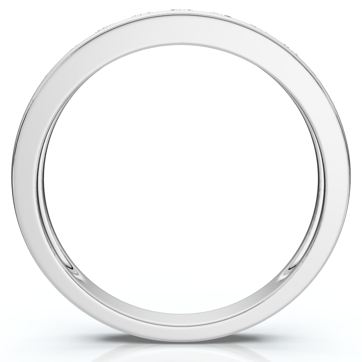 1/2Ct Diamond Wedding Ring Channel Set Lab Grown EF/VS (E-F, VS)