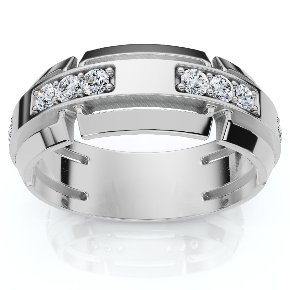 Men's 1/2ct 7mm Diamond Ring