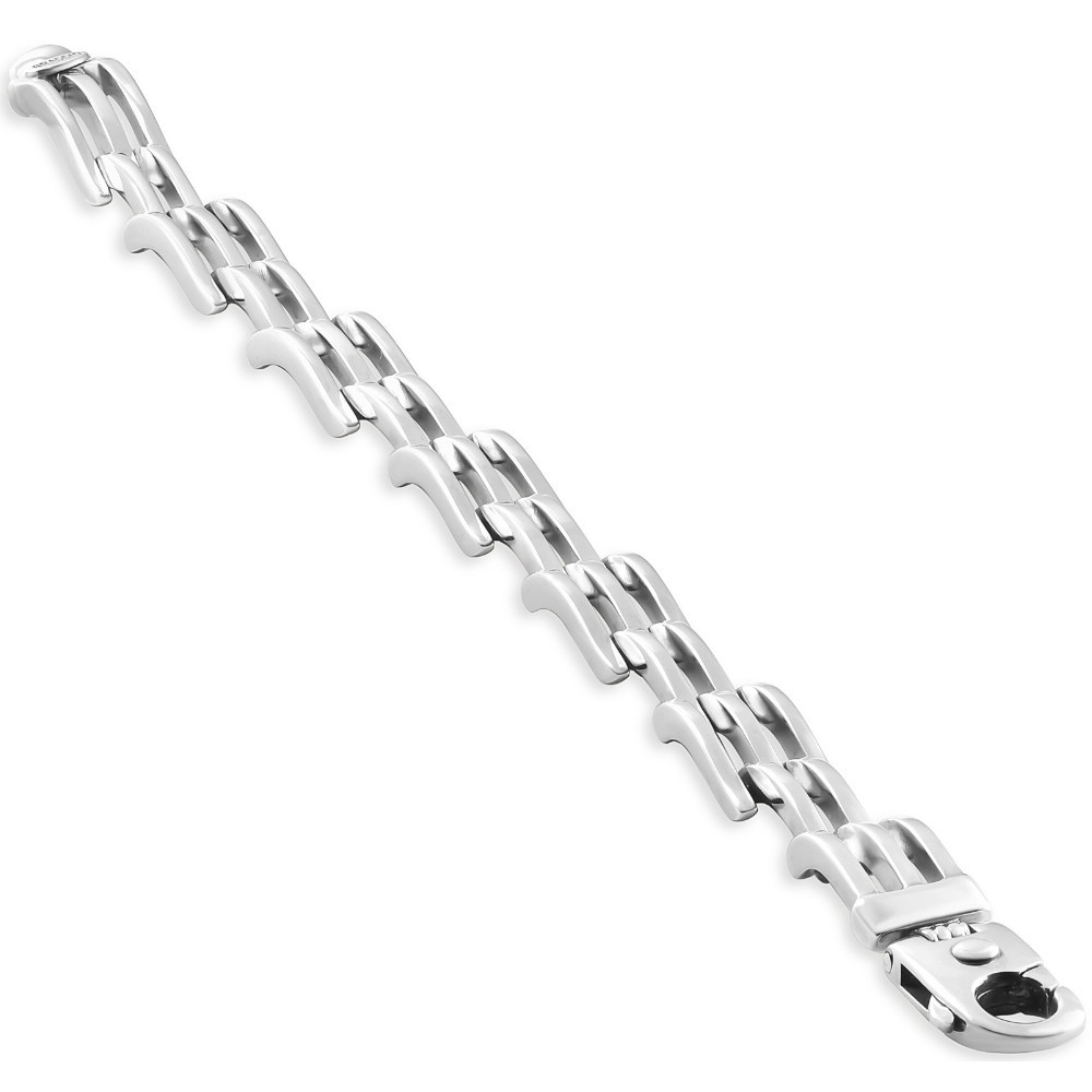 Men's 56 Gram Solid Silver Brracelet 8.5"