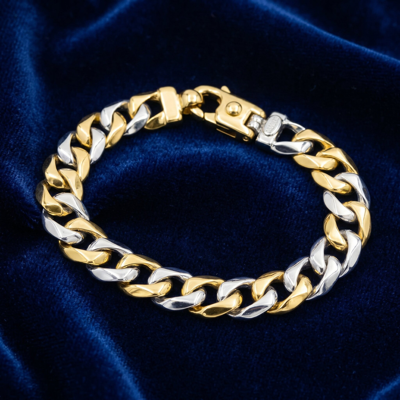 Braccio Men's 30 Gram Curb Link Solid Silver Bracelet 8.5"