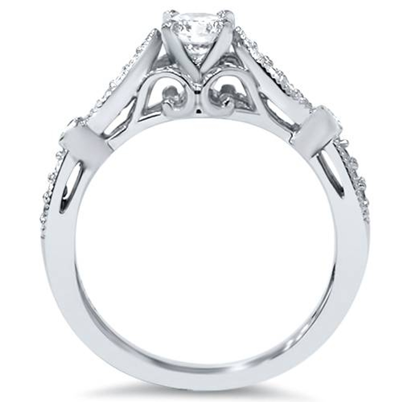 5/8ct Diamond Vintage Engagement Ring 950 Platinum (G-H, VS)