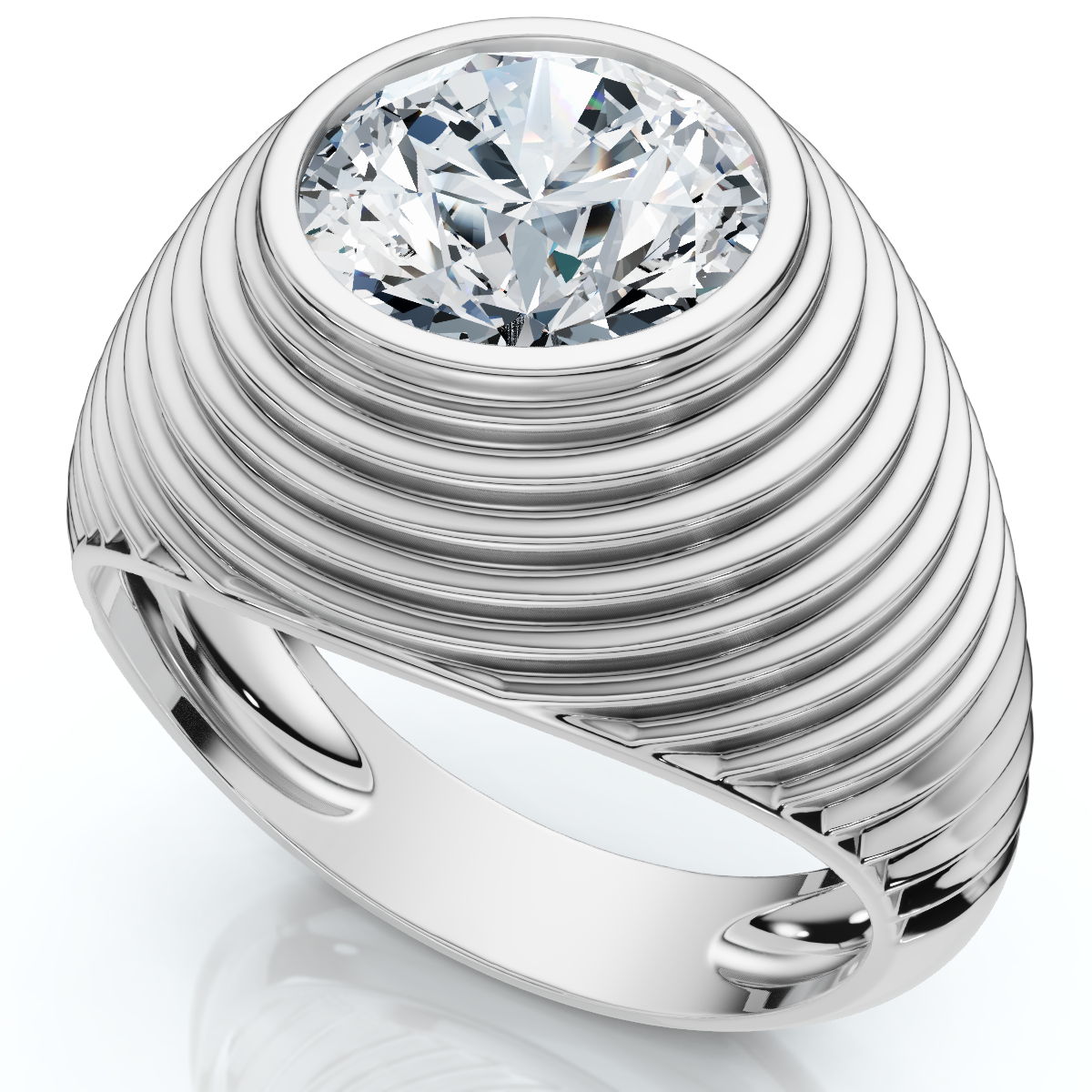 Certified 2Ct Kara Diamond Engagement Anniversary Ring 14k Gold Lab Grown (E-F, VS)