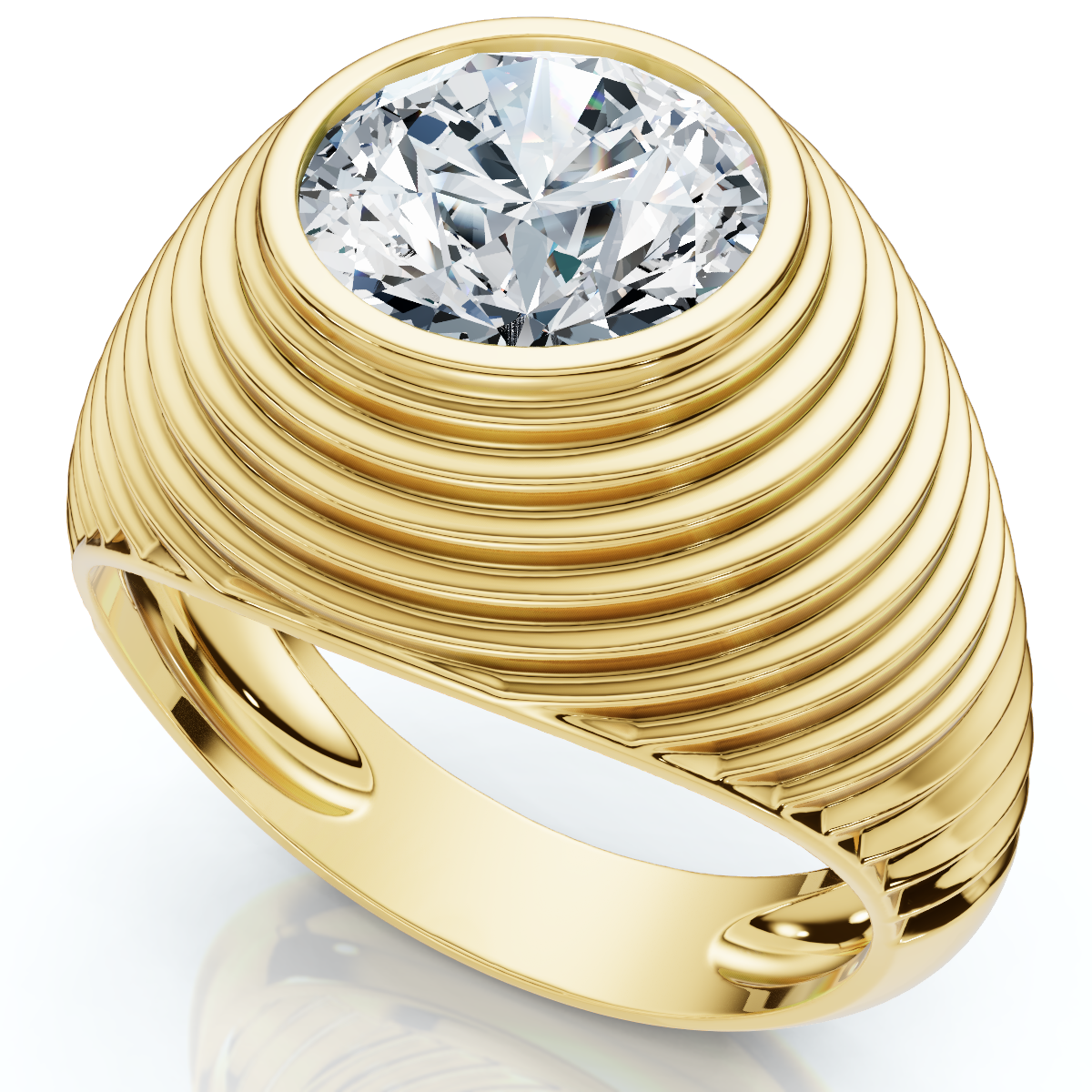 Certified 2Ct Kara Diamond Engagement Anniversary Ring 14k Gold Lab Grown (E-F, VS)