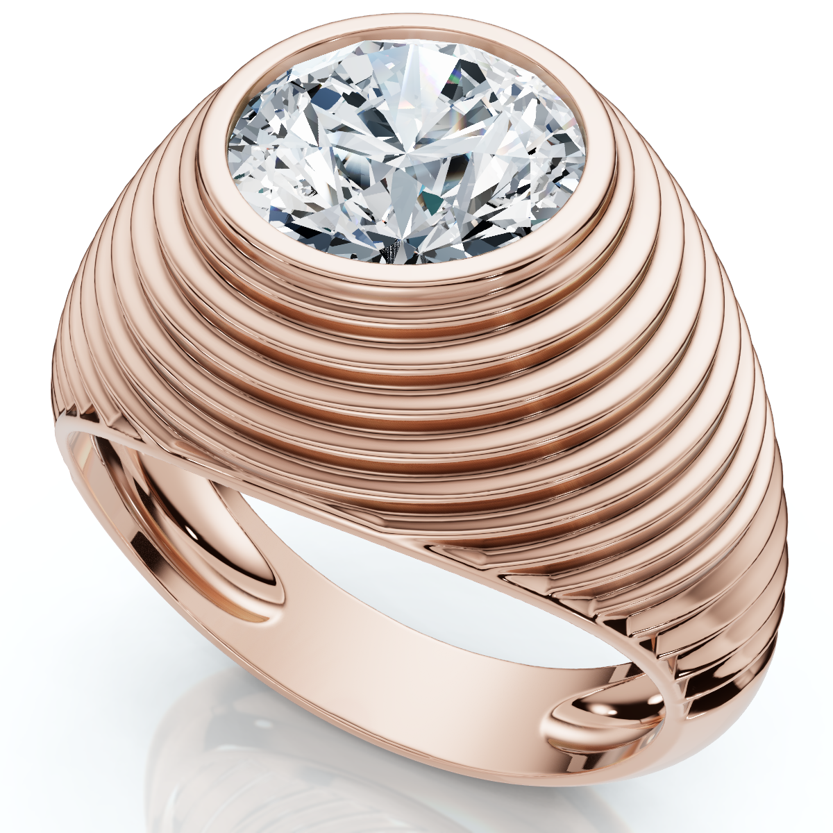 Certified 2Ct Kara Diamond Engagement Anniversary Ring 14k Gold Lab Grown (E-F, VS)