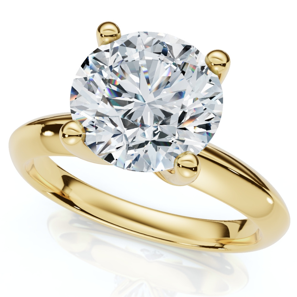 Solitaire Ring Setting (G-H, VS2-SI1)