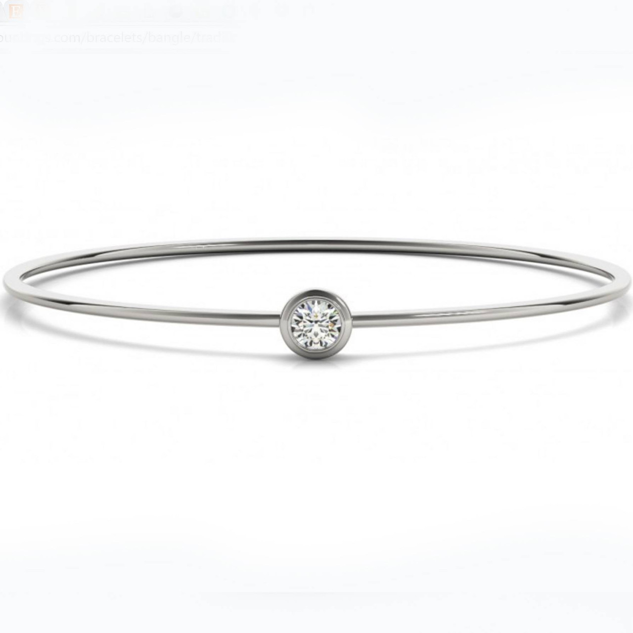 Dainty Delicate Crystal Bracelet Gold | CZ Stackable Bracelet – AMYO Jewelry