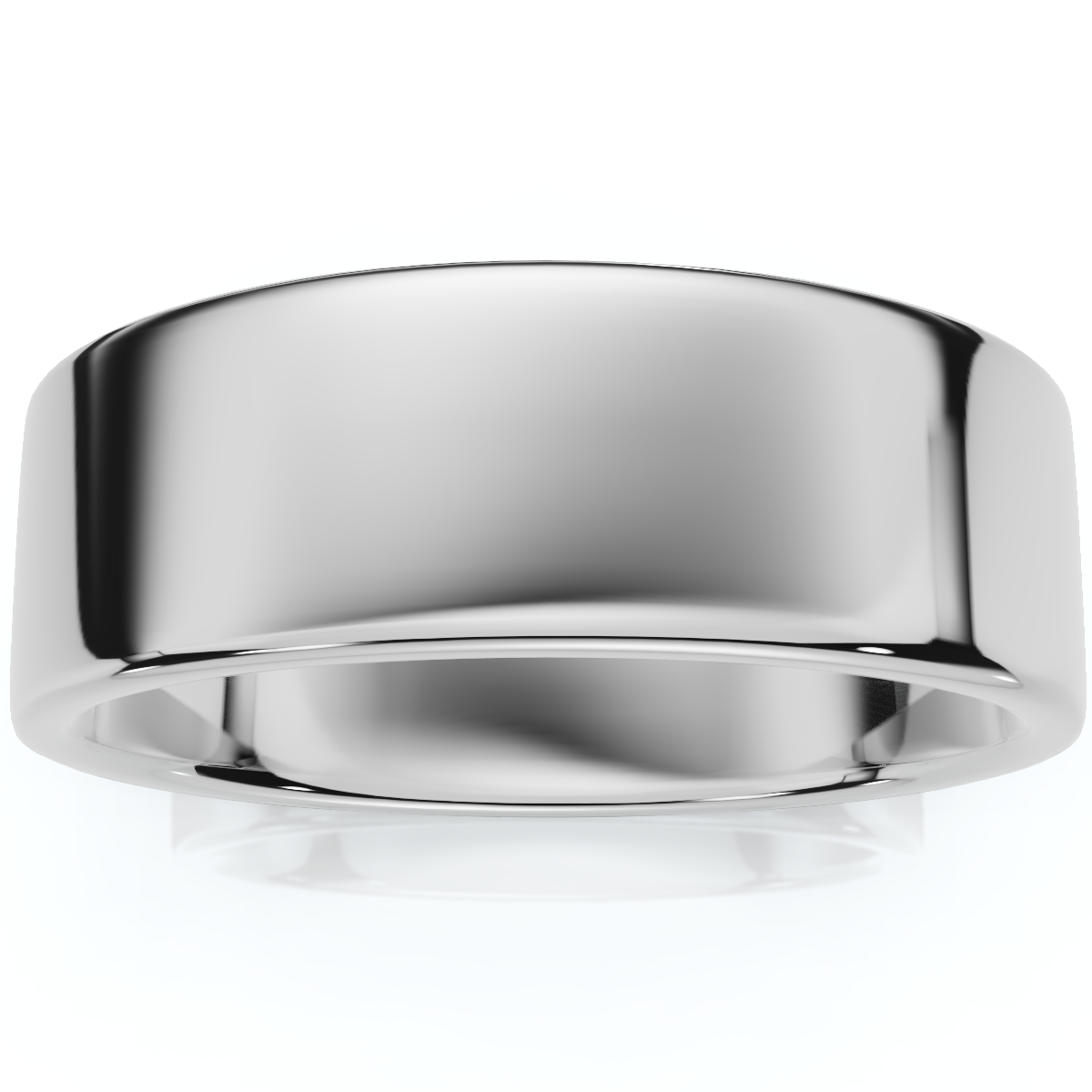 Mens 950 Platinum Comfort Fit Wedding Ring Band New