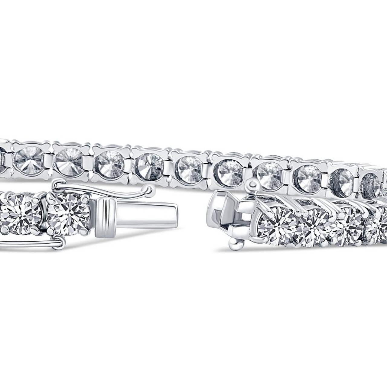 Badgley Mischka 10 1/2 ctw Pear and Marquise Lab Grown Diamond Alternating  Fashion Bracelet - 8 Inches - Grownbrilliance