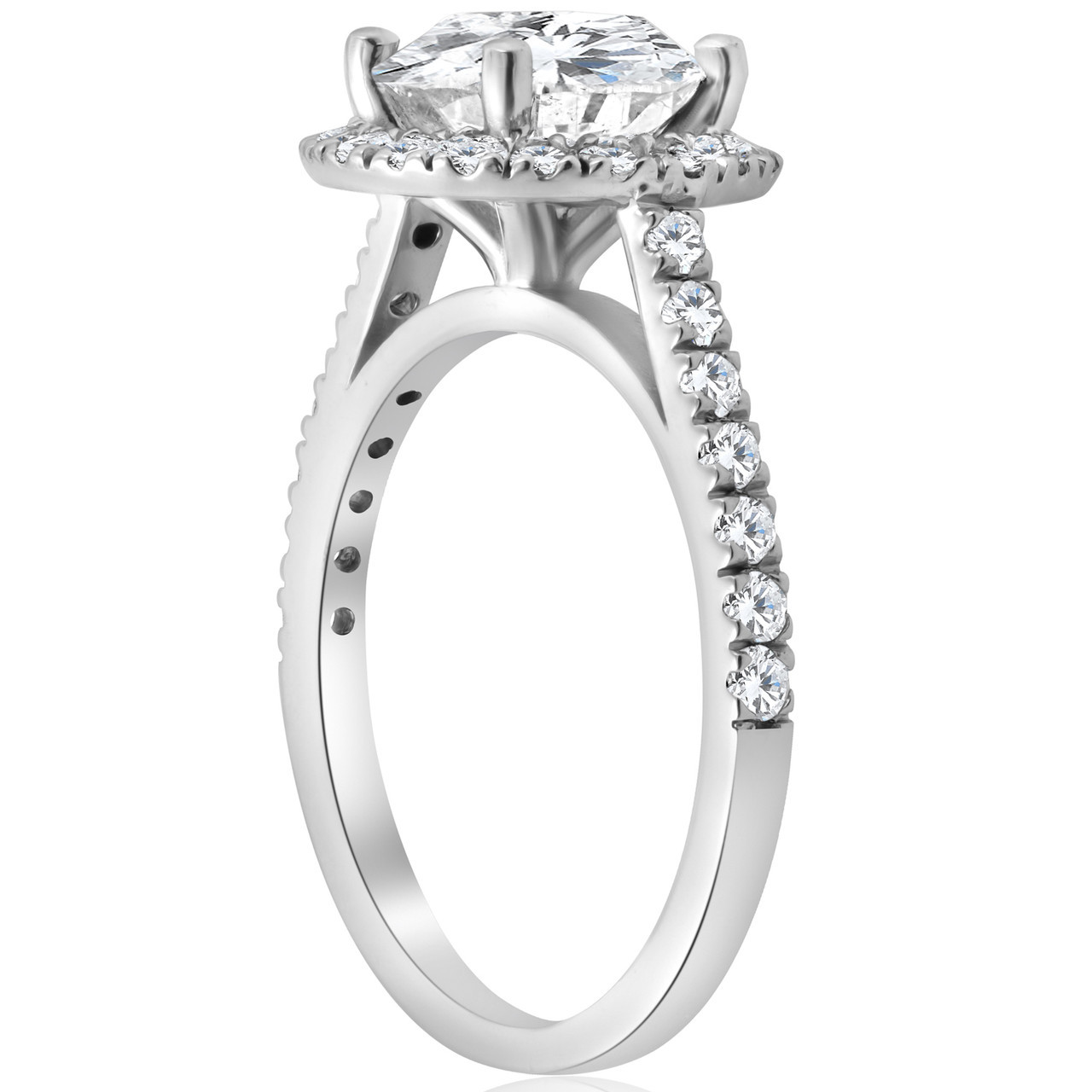 halo cut engagement rings