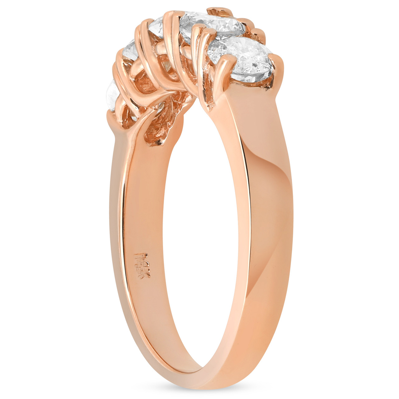 A. Jaffe Signature Five Stone Trellis Diamond Wedding Band MRS225/35 —  Cirelli Jewelers