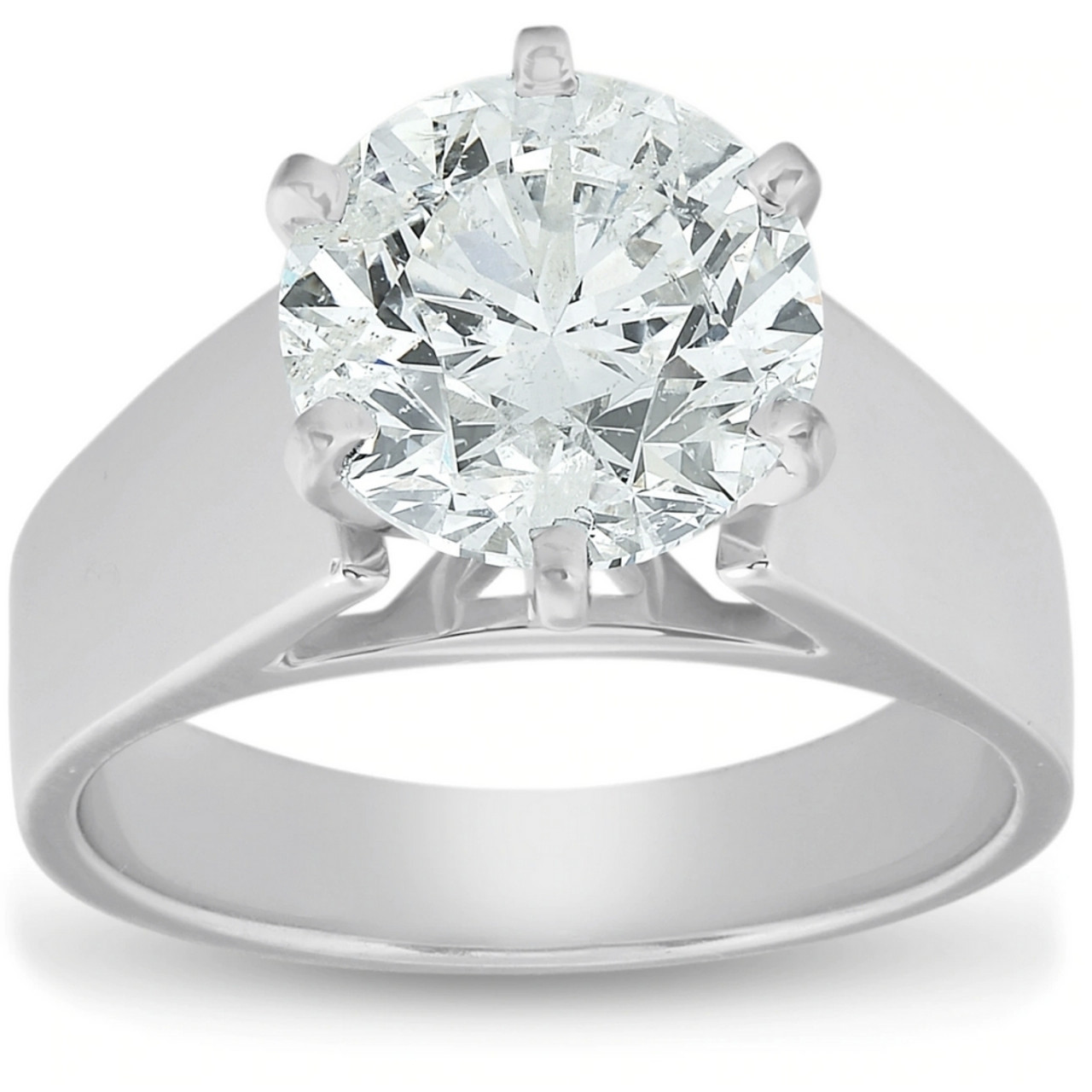 white gold 2 carat diamond engagement ring